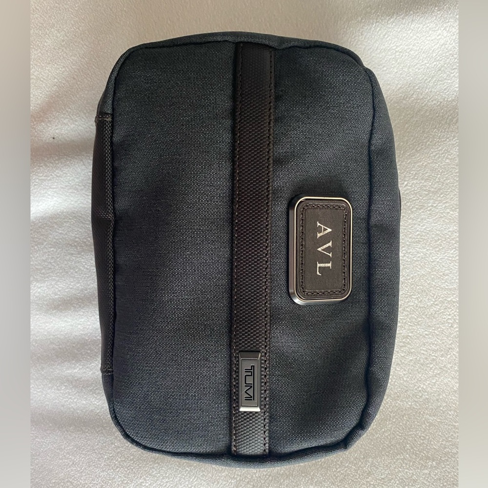 TUMI Black Toiletry Bag